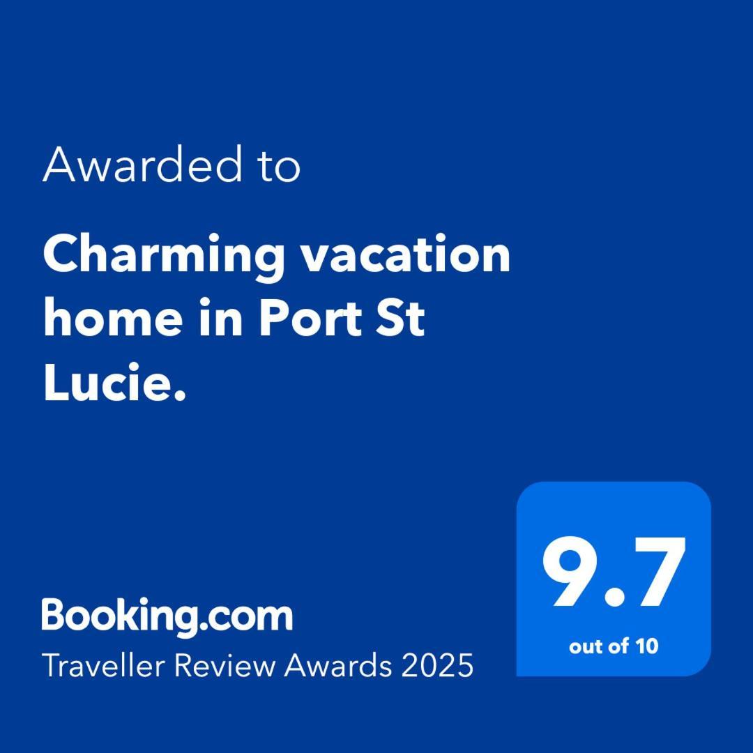Charming Vacation Home In Port St Lucie. Port St. Lucie Exteriör bild